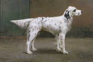 Portræt af en hund, 1885 (par til 378730)